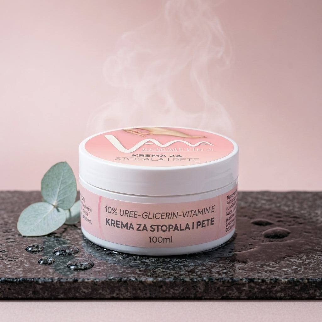 Krema za ispucale pete sa ureom 10%, Vana Kozmetika, 100ml