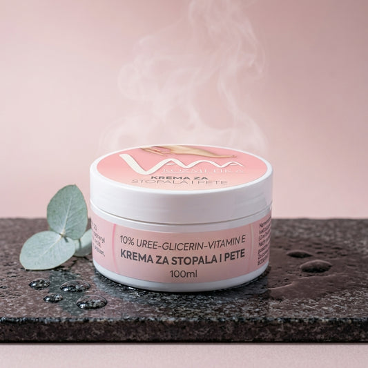 Krema za ispucale pete sa ureom 10%, Vana Kozmetika, 100ml